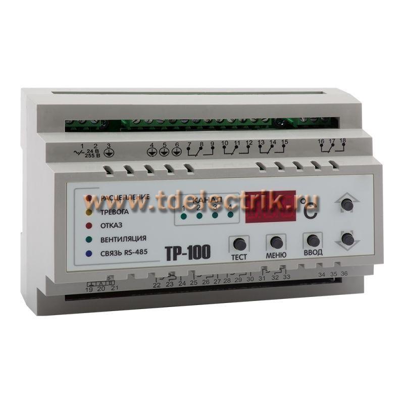 Фотография №1, Реле температурное OptiDin ТР-100-УХЛ3.1