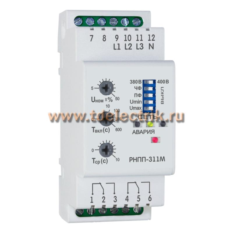 Фотография №1, Реле напряжения OptiDin РНПП-311М-УХЛ3.1