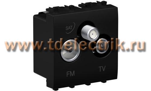 Фотография №1, Розетка TV-FM-SAT модульная, 
