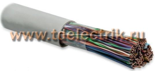 Фотография №1, Hyperline UUTP100-C3-S24-IN-PVC-GY Кабель витая пара неэкранированная U/UTP категория 3 100 пар (24 AWG) одножильный (solid) PVC -10°C - +50°C серый