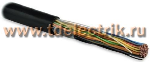 Фотография №1, Hyperline UUTP25-C3-S24-OUT-PE-BK (UTP25-C3-SOLID-OUTDOOR) Кабель витая пара неэкранированная U/UTP категория 3 25 пар (24 AWG) одножильный (solid) внешний UV PE -40°C – +50°C черный