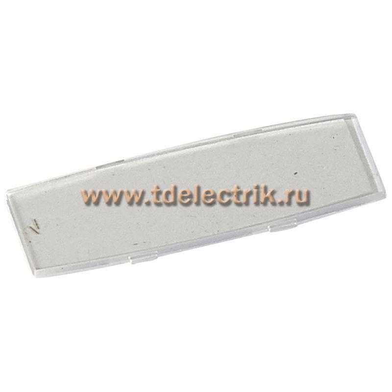 Фотография №1, Шильдик Osmoz для маркировки 34,6х11,4мм прозрачный
