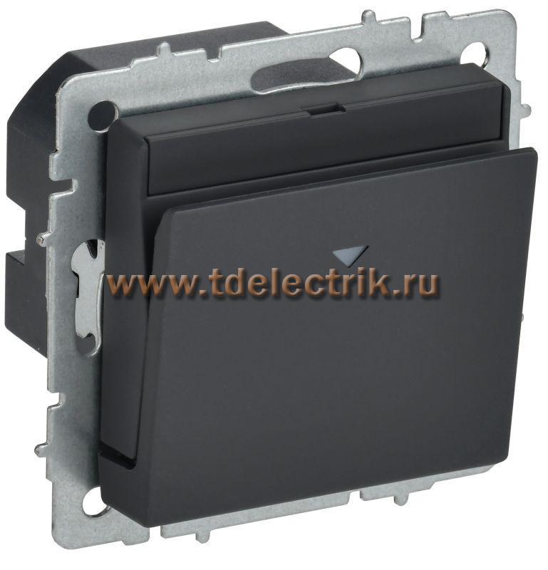 Фотография №1, BRITE Выключатель карточный 30А ВС10-1-8-БрГ граф. IEK