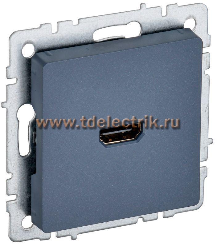 Фотография №1, BRITE Розетка HDMI РHDMI-0-БрМ мар. IEK