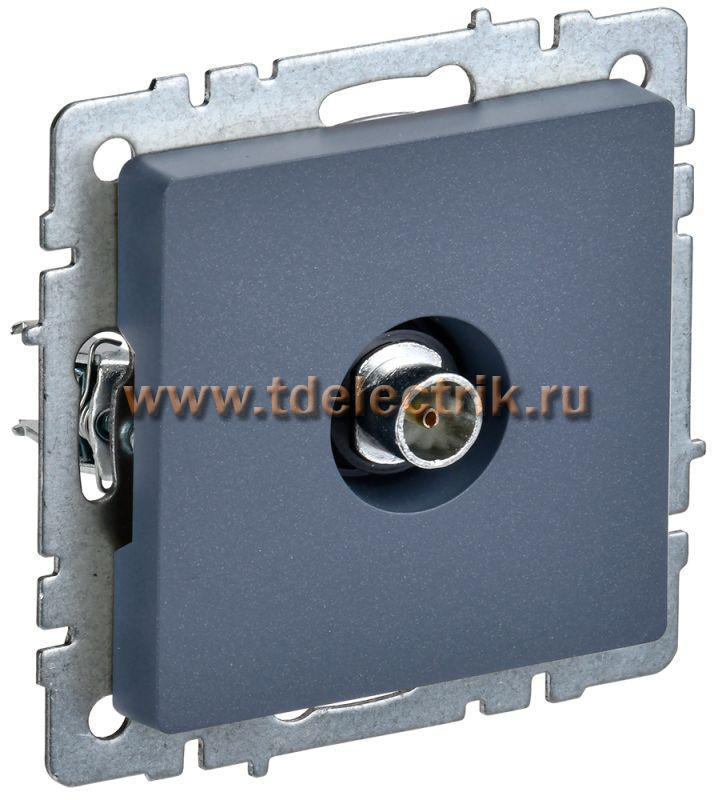 Фотография №1, BRITE Розетка TV оконечная РТВ11-0-БрМ мар. IEK
