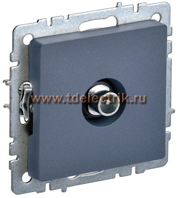Фотография №1, BRITE Розетка TV проходная РТВ10-0-БрМ мар. IEK