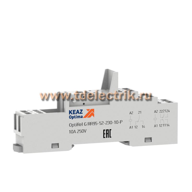 Фотография №1, Розетка для реле OptiRel G RR95-52-230-10-P