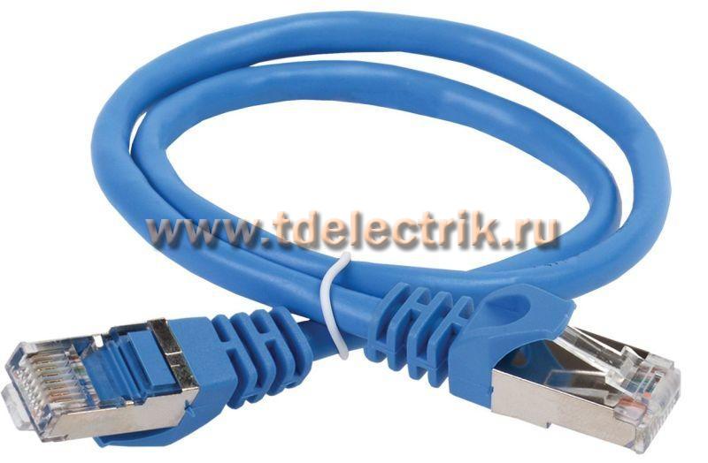 Фотография №1, Коммутационный шнур (патч-корд) кат. 5Е FTP PVC 15м синий