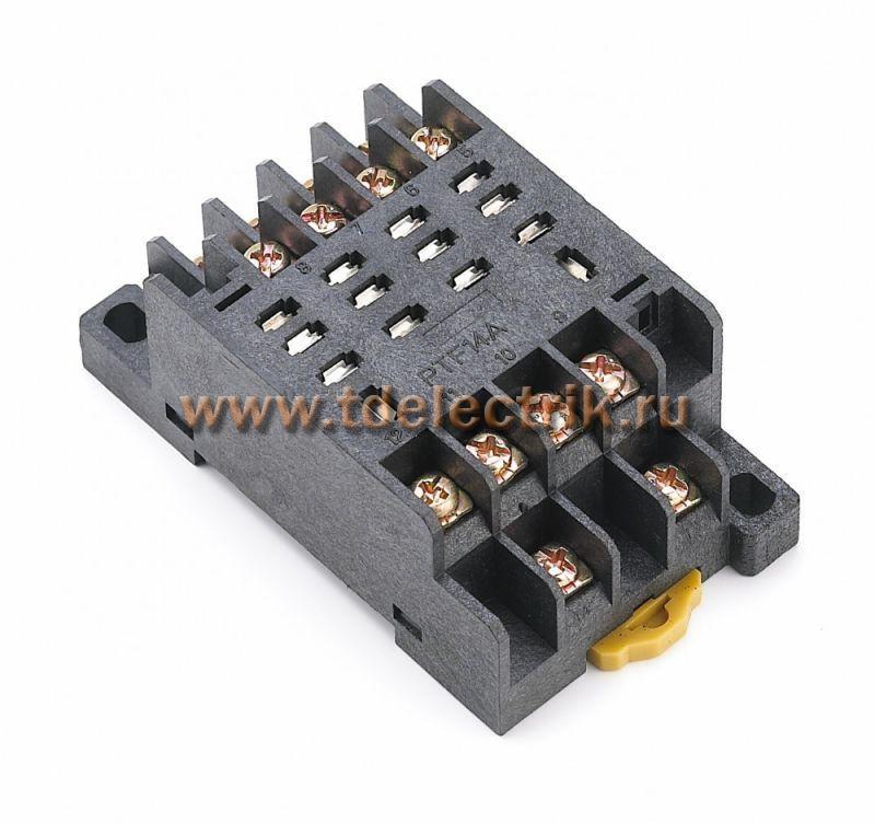 Фотография №1, Розетка для ПР102 4 контакта 10А РР-102 DEKraft
