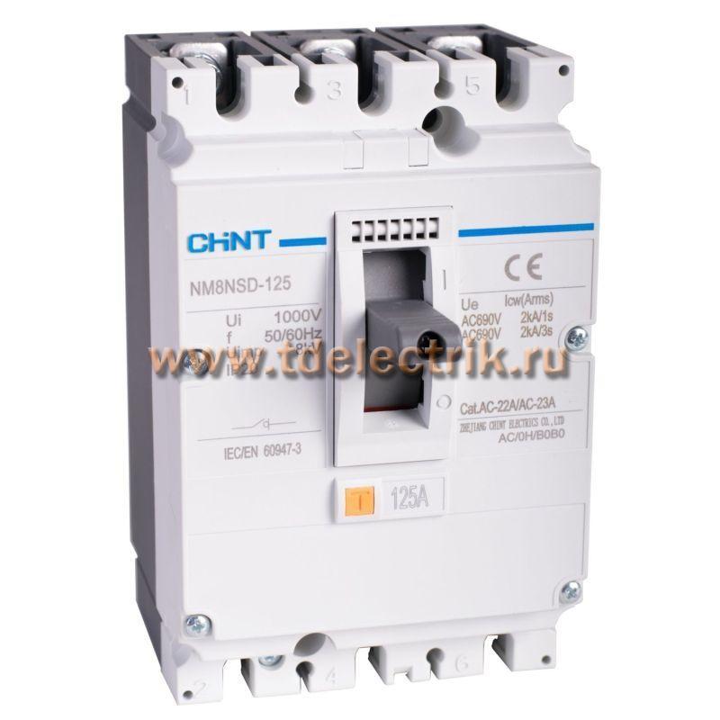 Фотография №1, Выключатель-разъединитель NM8NSD-125 AC 4P (R)