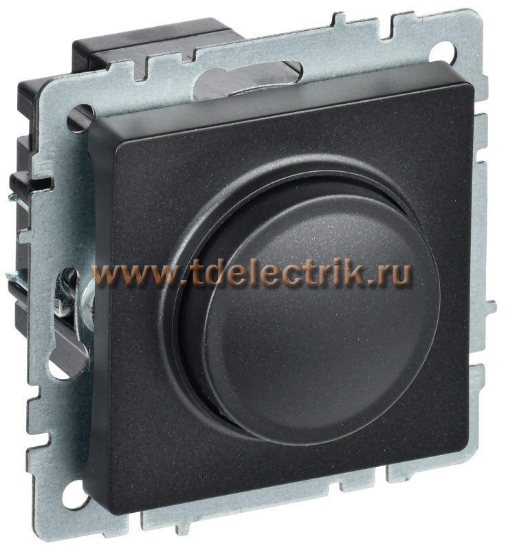 Фотография №1, BRITE Светорег. пов-наж. 600Вт СС10-1-0-БрЧ черн. IEK