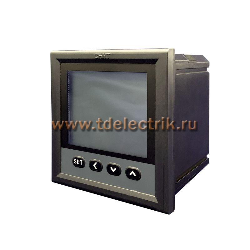 Фотография №1, Многофунк. изм. прибор PD666-2S3 380В 5А 3ф 72x72 LCD дисплей RS485