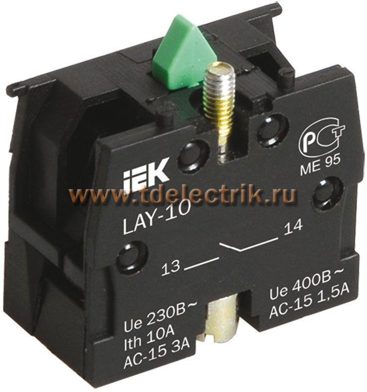 Фотография №1, Контактный блок 1з для серии LAY5 ИЭК