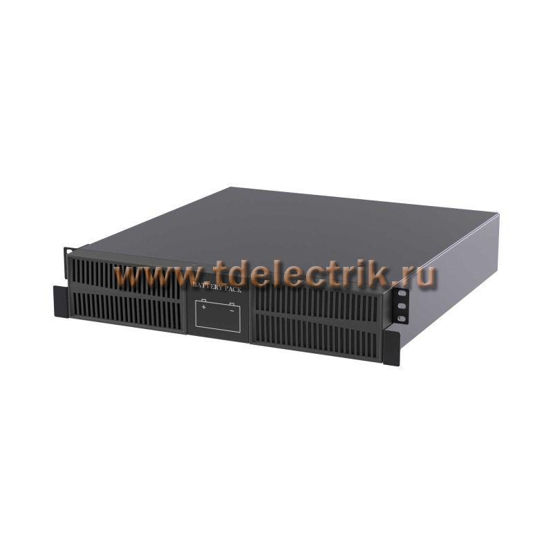 Фотография №1, Батарейный блок для ИБП ДКС серии Small Rackmount SMALLR3A0, Rack 2U, 8х9Ач, 96В