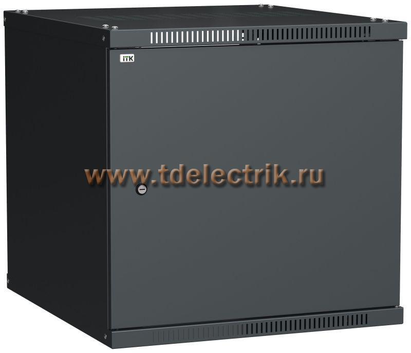 Фотография №1, Шкаф LINEA WE 6U 600x650мм дверь металл черный