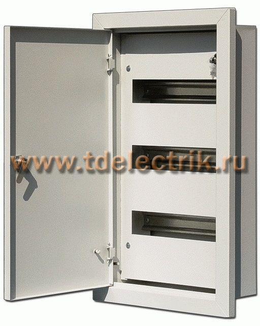 Фотография №1, Щит распределительный встраиваемый 550х330х120 36 мод. IP31 ЩРВ-36 DEKraft