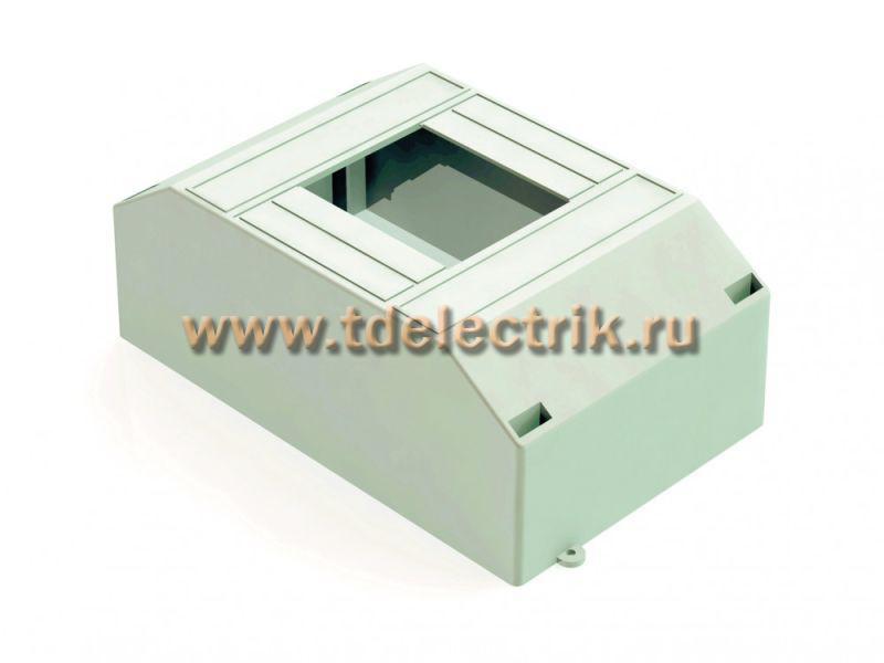 Фотография №1, Корпус пластиковый навесной 2-4 модуля IP30 БЕЛЫЙ ЩРН-П-2/4 DEKraft