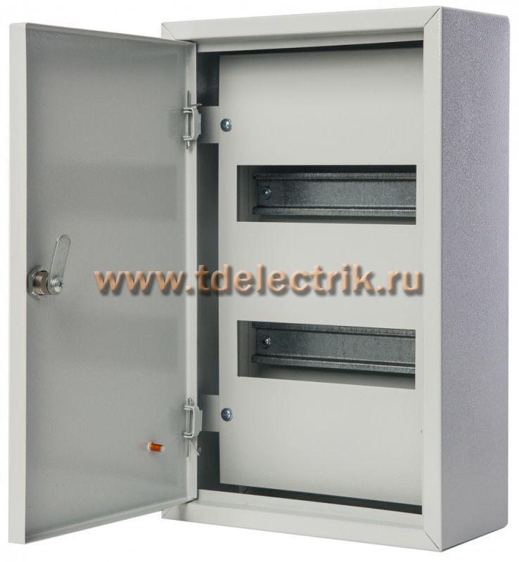 Фотография №1, Щит распределительный навесной 400х250х120 18 мод. IP31 ЩРН-18 DEKraft