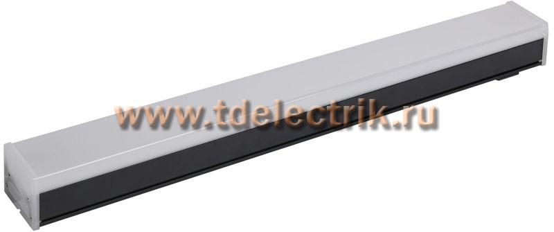 Фотография №1, Светильник LED лин. магист. 1010 20Вт 4000К 600мм черн. IEK