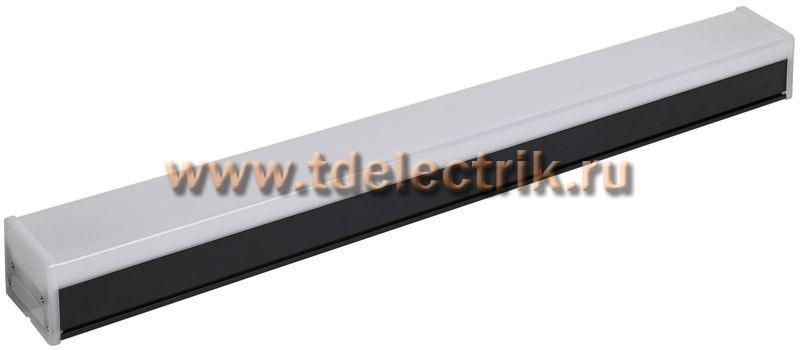 Фотография №1, Светильник LED лин. 1011 20Вт 6500К 600мм черн. IEK
