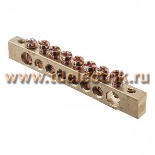 Фотография №1, Шина PEN земля-ноль 8х12мм 26/2 UNIVERSAL ИЭК 