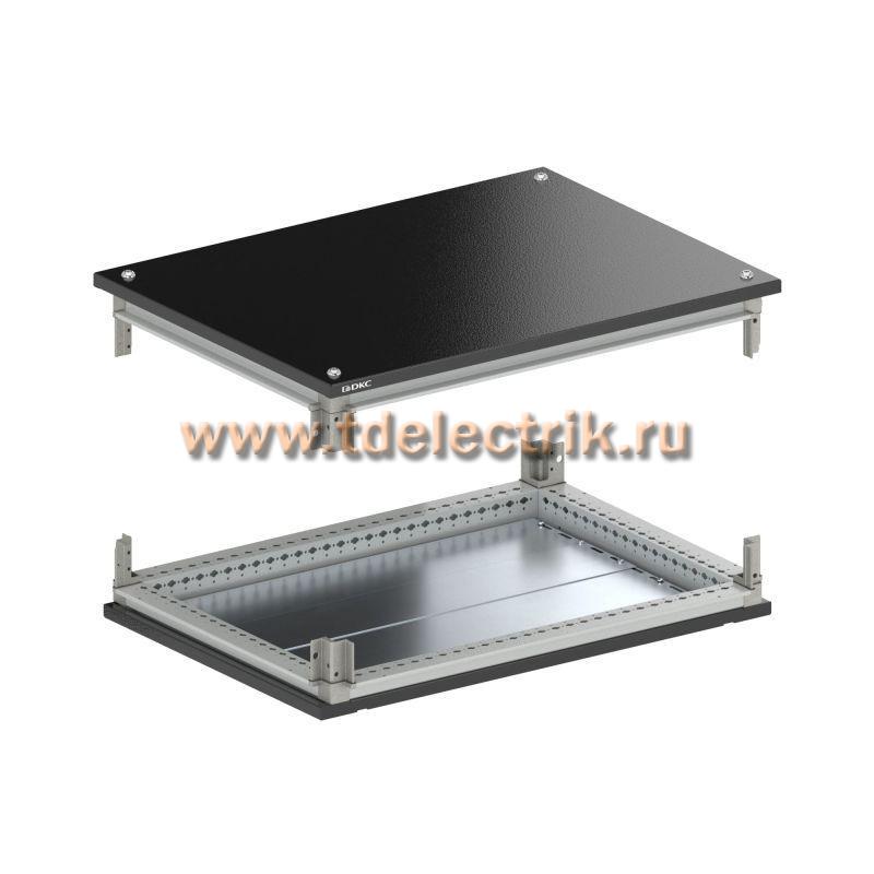 Фотография №1, Крыша и основание RAL9005 с направляющими для корпусов CQE N, ШхГ 1600х500 мм, комплект RAM block