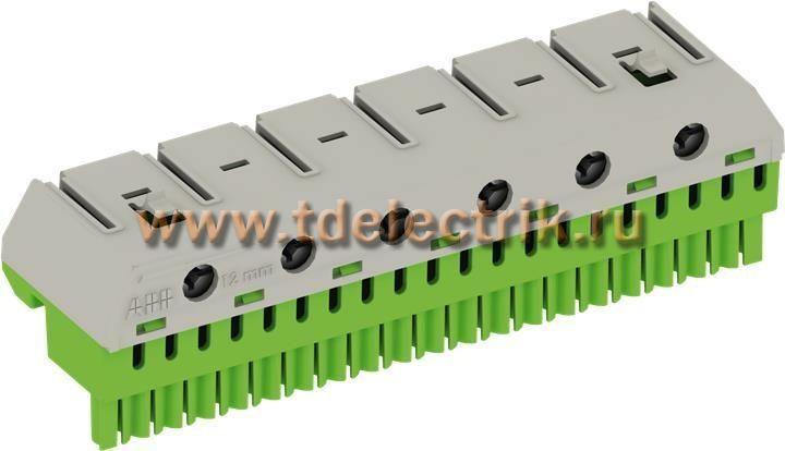Фотография №1, Клеммник PE 20x4 + 6x25 мм² (ZK206G)