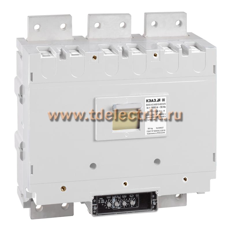 Фотография №1, Выключатель автоматический ВА53-43-340010-1600А-690AC-УХЛ3