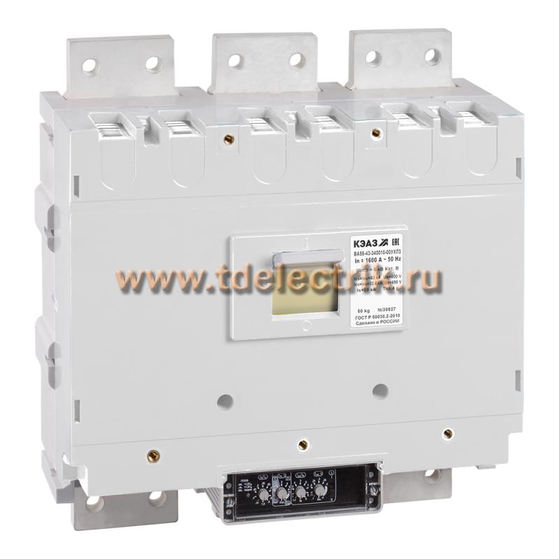 Фотография №1, Выключатель автоматический ВА55-43-340010-1600А-690AC-УХЛ3