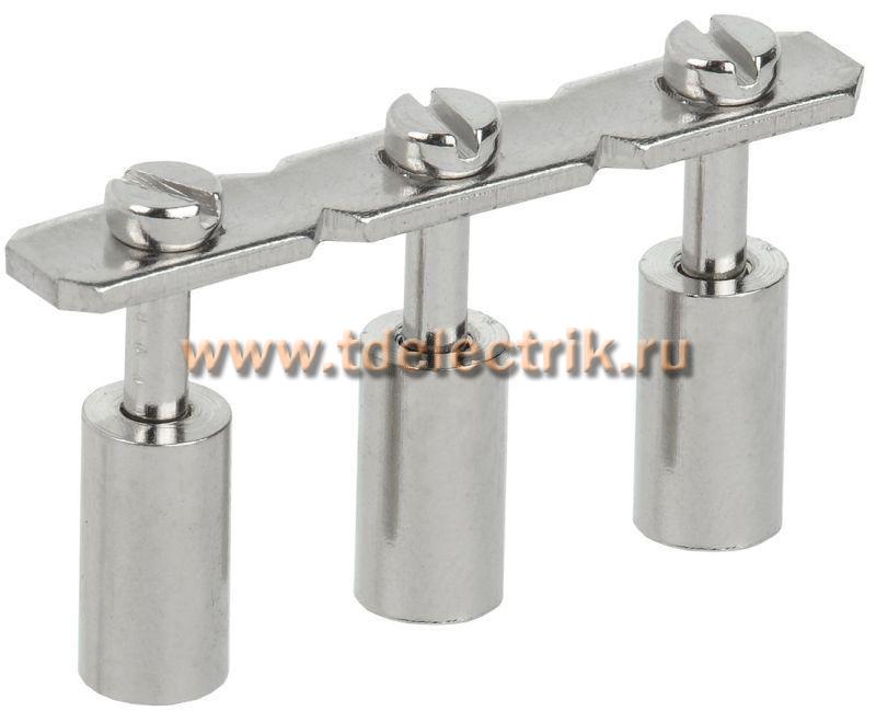 Фотография №1, Перемычка центральная для КВИ-16мм2 3PIN IEK