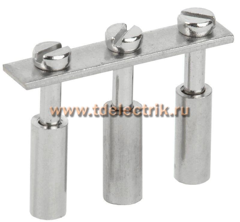 Фотография №1, Перемычка центральная для КВИ-10мм2 3PIN IEK