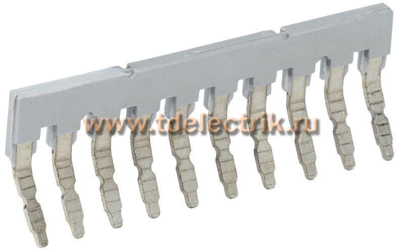 Фотография №1, Перемычка гребенчатая для КВИ-2,5/4мм2 10PIN IEK