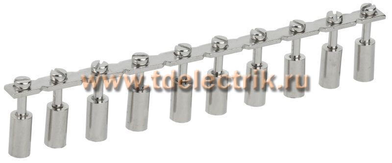 Фотография №1, Перемычка центральная для КВИ-16мм2 10PIN IEK