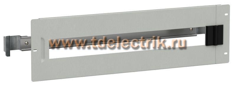 Фотография №1, TITAN Панель ЛМА поворотн. 500 (1х18) H=150 с DIN-рейкой IEK