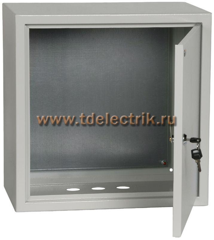 Фотография №1, Корпус металлический ЩМП-4.4.2-0 (400х400х250) УХЛ3 IP31 IEK