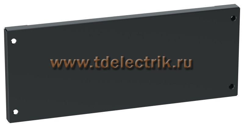Фотография №1, ITK LINEA S Панель сплошная цоколя 200х1070мм черная