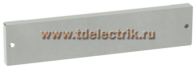 Фотография №1, ITK LINEA S Панель сплошная цоколя 100х1070мм серая