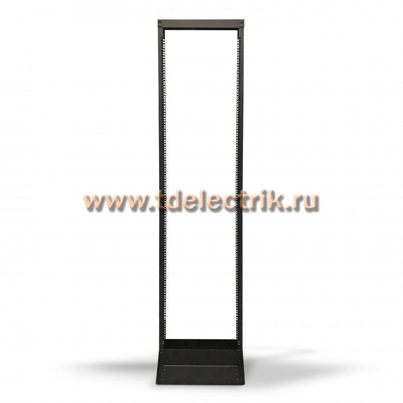 Фотография №1, Hyperline ORL1-42-RAL9005 Открытая стойка 19-дюймовая (19