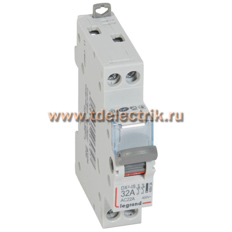Фотография №1, Выключатель-разъединитель двухполюсный 32А DX3