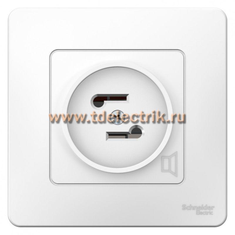 Фотография №1, BLANCA С/У Розетка FM радио, белый