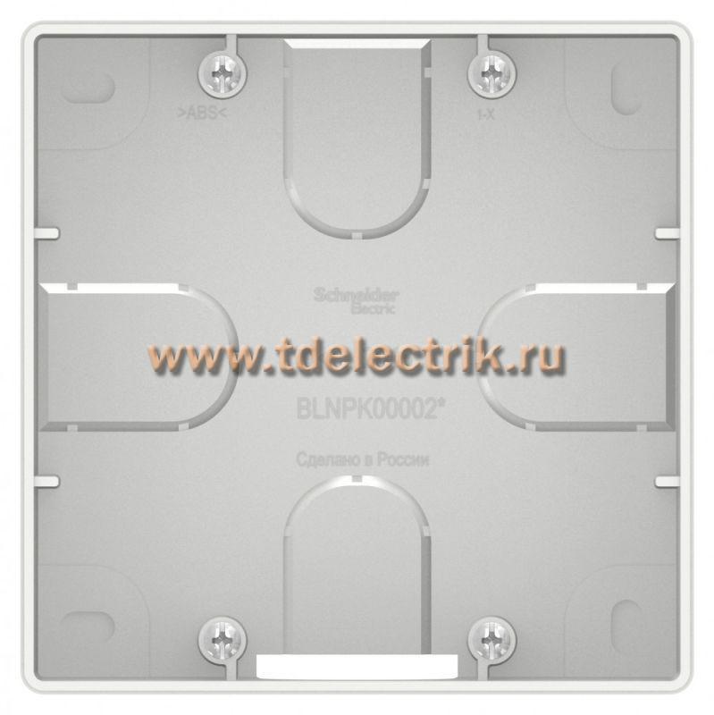 Фотография №1, BLANCA С/У коробка подъемная ДЛЯ силовых розеток, белый