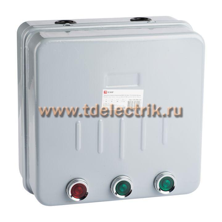 Фотография №1, Пускатель в корпусе реверсивный КМЭ 95А 400В с РТЭ IP44 EKF PROxima