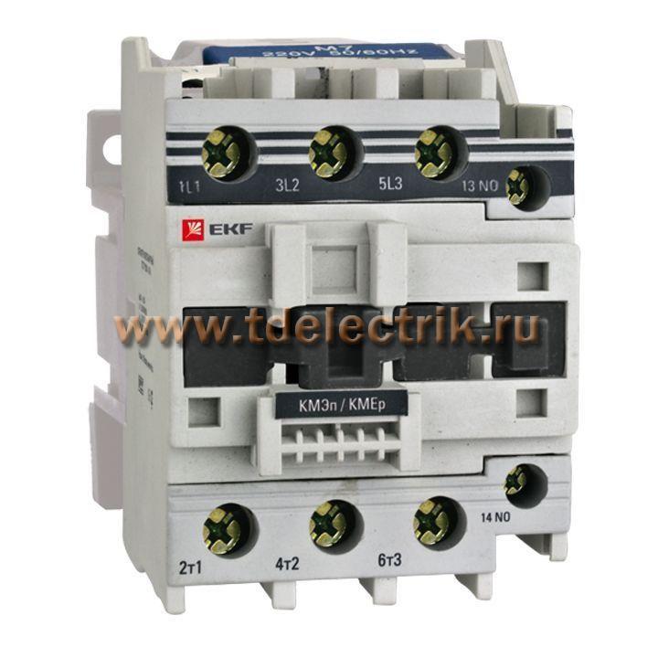 Фотография №1, Контактор КМЭп малогабаритный 80А 24В DC 1NO 1NC EKF PROxima