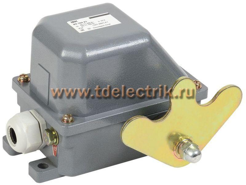 Фотография №1, КУ-704 У1, W- образный рычаг, 10А, IP44, 2 эл. цепи, IEK