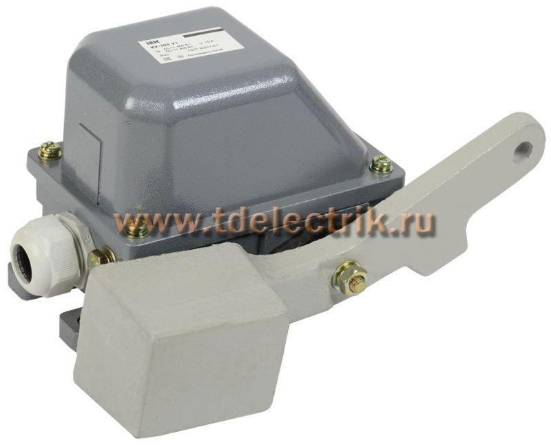 Фотография №1, КУ-703 У1, рычаг с грузом, 10А, IP44, 2 эл. цепи, б/п IEK