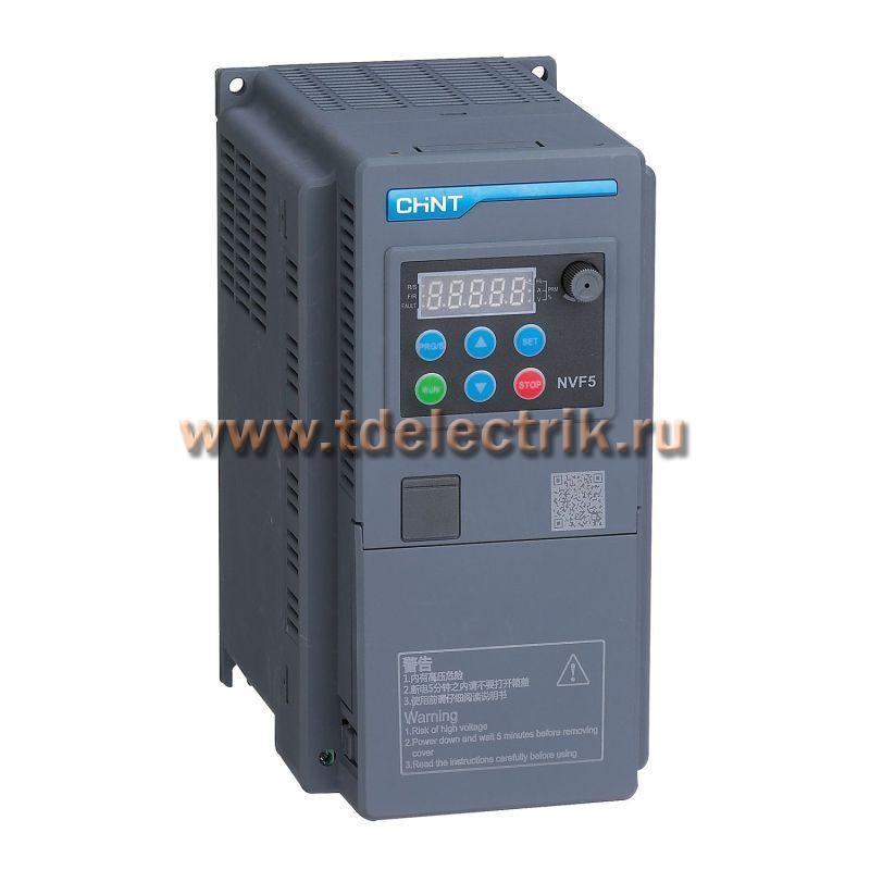 Фотография №1, Преобразователь частоты NVF5-7.5/TS4-B 7.5кВт, 380В 3Ф, перегрузка 150%