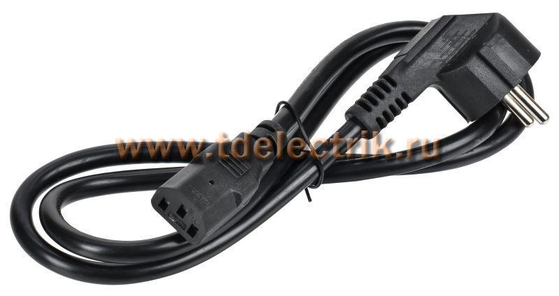 Фотография №1, Кабель электропитания PDU 3х1,5 1М с разъёмами С13-DIN49441 (нем. станд.)