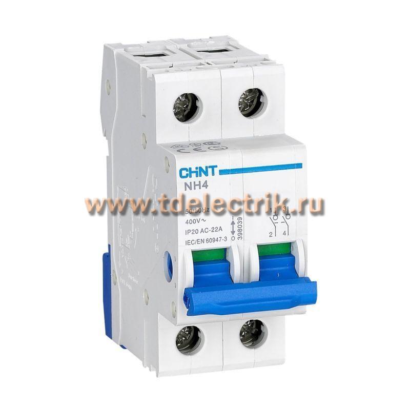 Фотография №1, Выключатель нагрузки NH4 2P 125А (DB) (R)