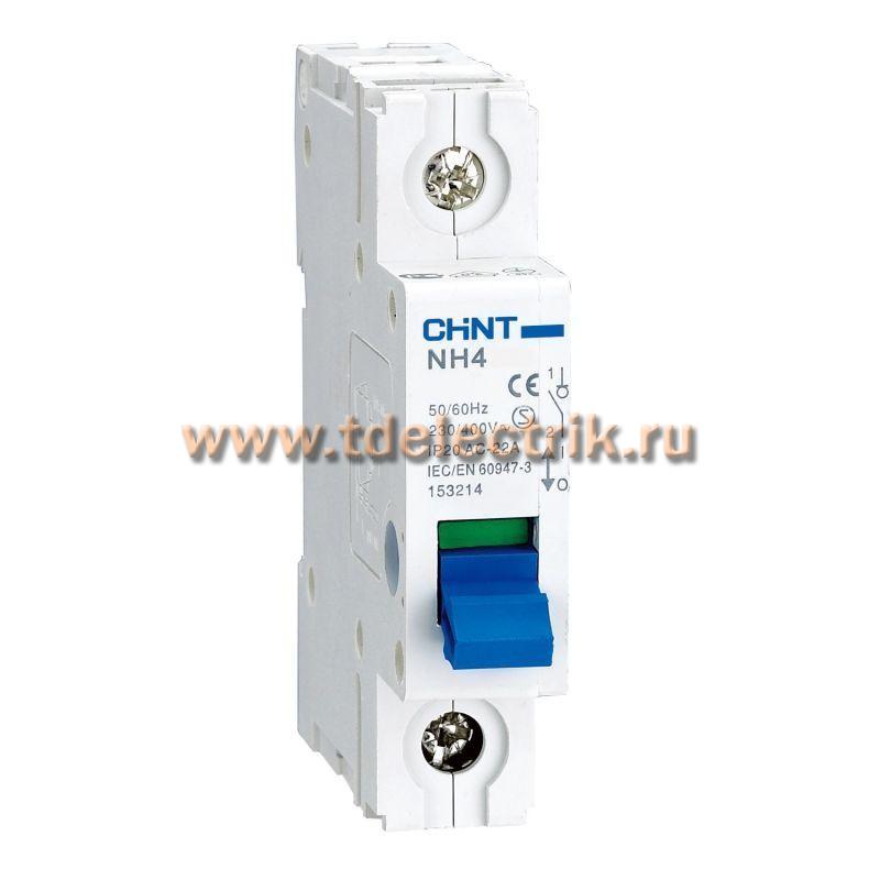 Фотография №1, Выключатель нагрузки NH4 1P 125А (DB) (R)