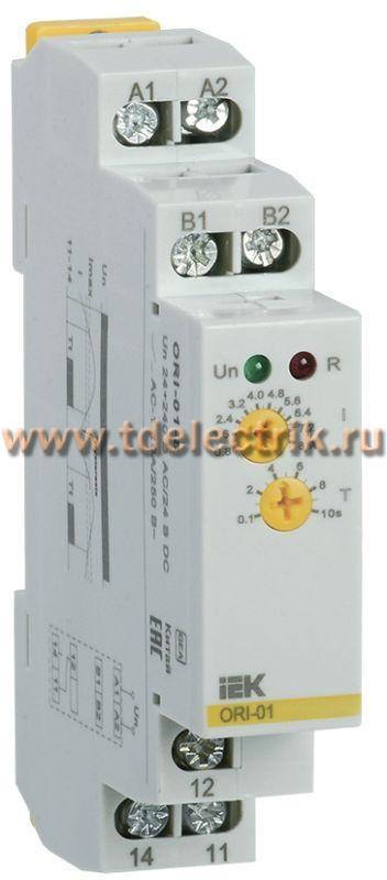 Фотография №1, Реле тока ORI 0,8-8А 24-240В AC/24В DC IEK